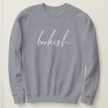 Bookish Bok Älskare Womens Sweatshirt