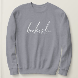 Bookish Bok Älskare Womens Sweatshirt T Shirt