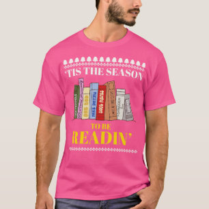 Bookish bok julgåva från helgdag i t shirt
