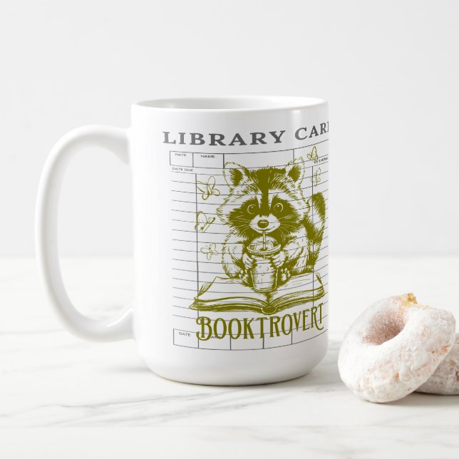Bookish Bookshelf Est. 20XX Kaffemugg (Med munk)