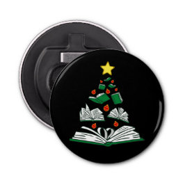 Bookish Christmas Tree III Flasköppnare