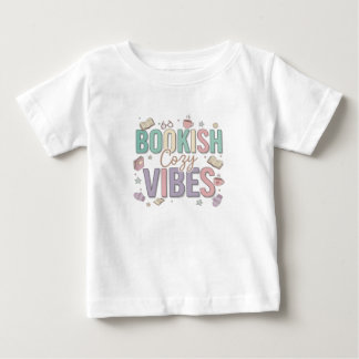 Bookish Cozy Vibes Pastel Art T Shirt