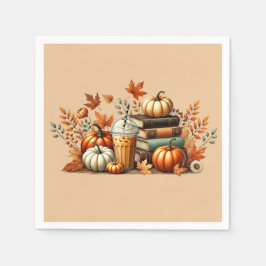 Bookish Fall Pappersservett