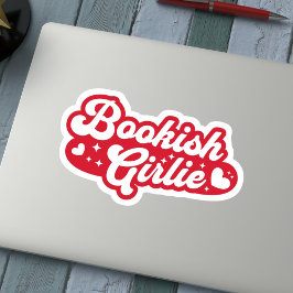 Bookish Flickaktigt Klistermärken