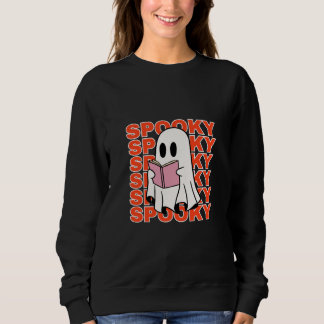 Bookish Ghost Reading - Spooky Season T Shirt