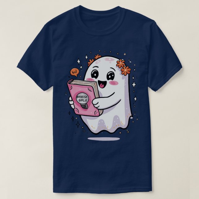 Bookish Girl T Shirt (Design framsida)
