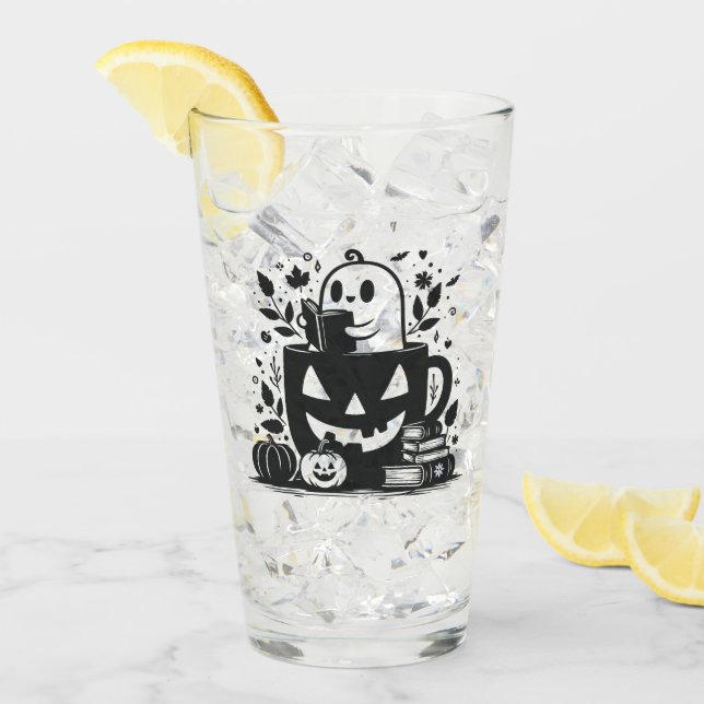 Bookish Halloween Glaskopp (Framsida Ice)
