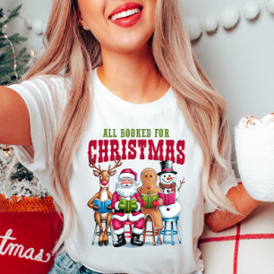 Bookish jul Bok Klubb Shirt T