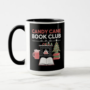 Bookish jul Candy cane Bok Klubb Bookish Mugg