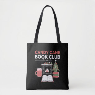 Bookish jul Candy cane Bok Klubb Bookish Tygkasse