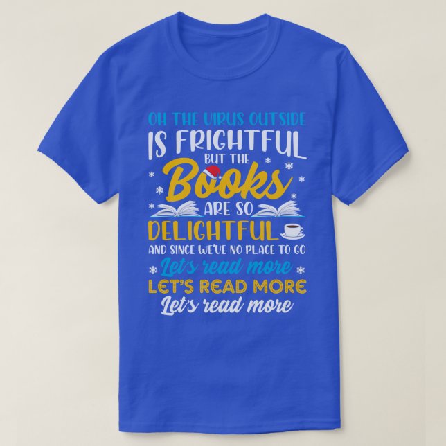 Bookish jul Gift T Shirt (Design framsida)