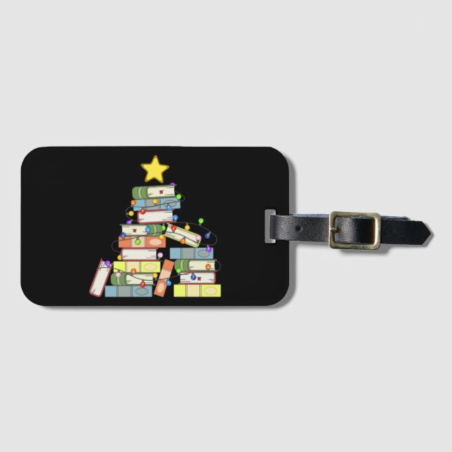 Bookish Julgran I Bagagebricka (Framsida horisontal)