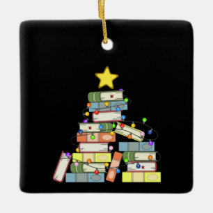 Bookish Julgran I Julgransprydnad Keramik