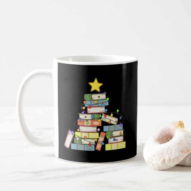Bookish Julgran I Kaffemugg (Med munk)