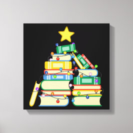 Bookish Julgran II Canvastryck