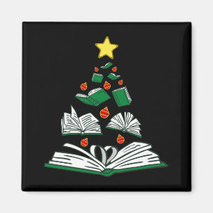 Bookish Julgran III Magnet