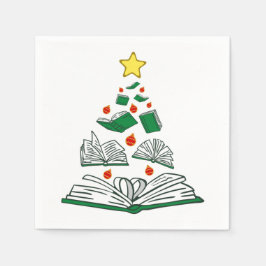 Bookish Julgran III Pappersservett