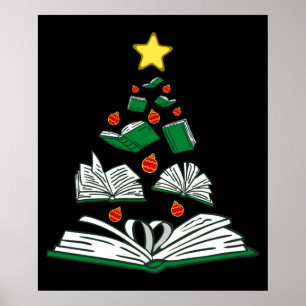 Bookish Julgran III Poster