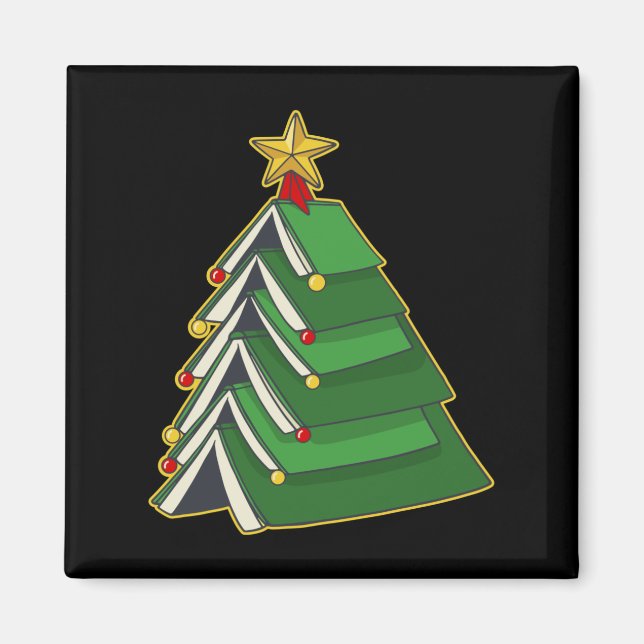 Bookish Julgran IV Magnet (Framsidan)