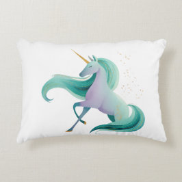 Bookish Magic Prancing Unicorn Lumbar Pillow Prydnadskudde