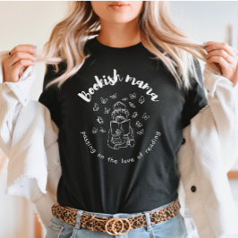 Bookish Mamma - läsa Mamma Life with Butterflies T Shirt