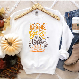 Bookish, Reader, Bok Älskare-gåva, kaffe, Älskare T Shirt