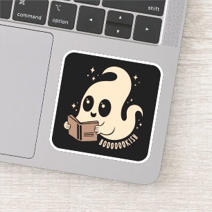 Bookish spöke klistermärken
