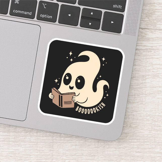 Bookish spöke klistermärken (Detalj)
