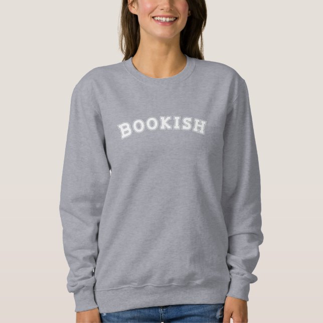 BOOKISH Sweater for Bok Älskare T Shirt (Framsida)