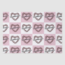 Bookkeeper Leopard Heart Ram Tissue Paper