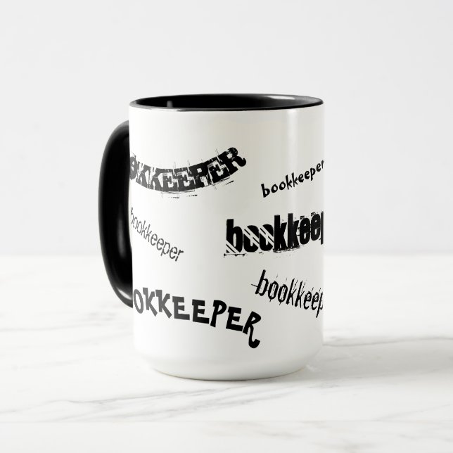 "BoOkKeEpEr" Mugg (Framsida vänster)