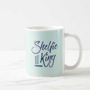 Booklover Shelfie Kung Kaffemugg
