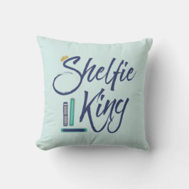 Booklover Shelfie Kung Kudde
