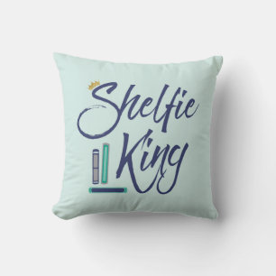 Booklover Shelfie Kung Kudde
