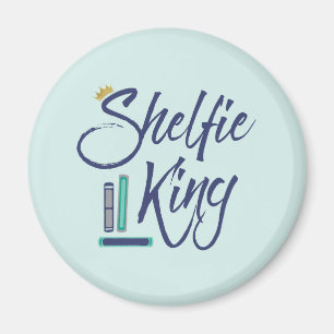 Booklover Shelfie Kung Magnet