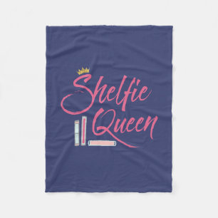 Booklover Shelfie Queen Fleecefilt
