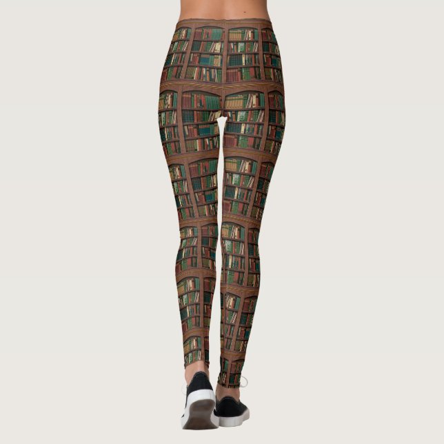 bookloversdamasker leggings (Baksida)