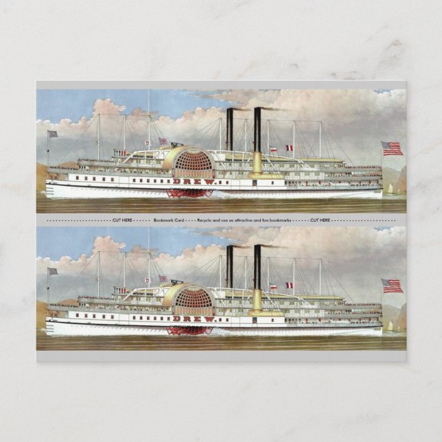 Bookmark 1877 vykort (Framsida)