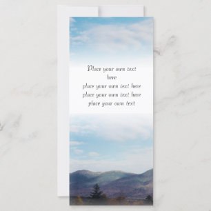 Bookmark Customize för vackra bergberg