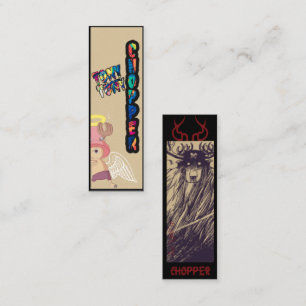 Bookmark för dubbel personlighet för Chopper Mini Visitkort