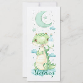 Bookmark för Personlig av vattenfärg för baby Alli Kort