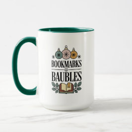 Bookmarks & Baubles Holiday Mugg