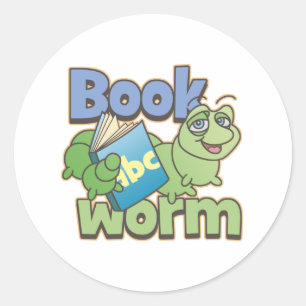 Bookmaskar Runt Klistermärke