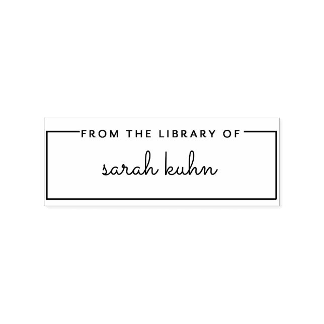 Bookplate Bibliotek Frimärke, Bok Frimärke Stämpel (Tryck)