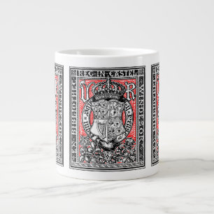 Bookplate Queen Victoria vid Windsor Castle Jumbo Mugg