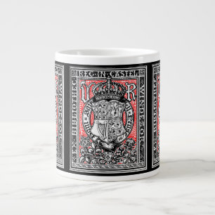 Bookplate Queen Victoria vid Windsor Castle Jumbo Mugg