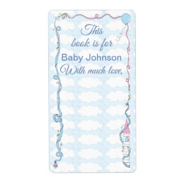 Bookplåten "Castle Rosa" Lakan på 8 Fraktsedel