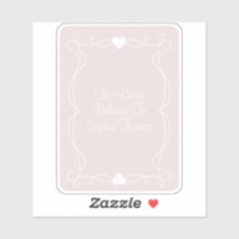 Bookplåten "Den här Tillhöret till" Journal