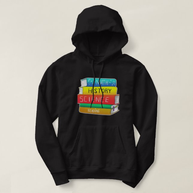 Books – A World Within Pages Hoodie (Design framsida)