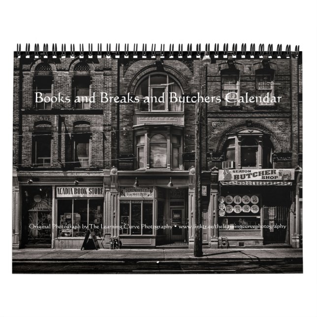 Books and Breaks and Butchers Kalender (Omslag)